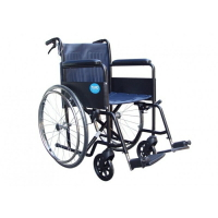 【耀宏】鐵製輪椅 (皮面) YH117