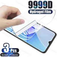3Pcs Hydrogel Film For Realme 8 7 6 5 X50 Pro 7i Screen Protector For Realme GT Neo 6i 6S 5i 5S Film Full Cover Protective Film