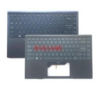 New for MSI Modern 14 M14 MS-14D1 14D2 Laptop Palmrest Keyboard Cover Blue/Black