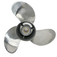 Propeller 14X17 Mercury Outboard 60HP-125HP 3 Blades Stainless Steel Prop SS 15 Tooth