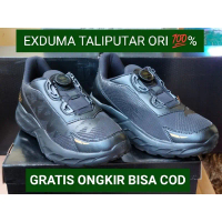 Sepatu EXDuma Tali Putar/Sepatu EXDuma Super Black Ori