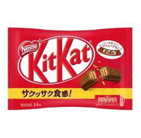Snack Coklat Kitkat Impor Mini Original Strawberry Dark Chocolate Green Tea Choco Orange Milk Tea Ap