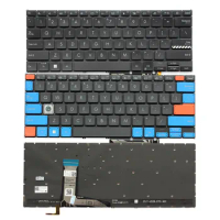 New Black/Colorful US Layout Backlit Keyboard for Laptop ASUS vivobook14x X1403ZA X1402ZA M1402 D1402 F1402 M1403 with Backlight