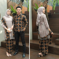 Kebaya Maheswari Kutubaru Series by Faisyadress Free Selendang+ Belt Kebaya Sabira Set Tunik Batik W