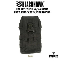 Blackhawk Utility Pouch w/ Nalgene Bottle Pocket w/ Speed Clip Black
