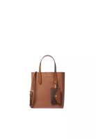 Michael Kors Michael Kors Vincent Small Convertible Tote Bag With Card Case In Luggage 35F4G2VT5T