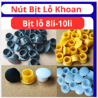 100 Nút Bịt Lỗ Khoan 8li 10li - Phụ Kiện
