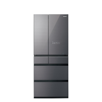 Panasonic國際牌 650公升無邊框玻璃六門變頻冰箱雲霧灰NR-F651WX-S1