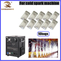 5-100bags Cold Spark Ti Powder 200g/Bag Metal For 600W 750W Cold Sparkular Machine Dust Fountain Machine Consumables For Stage L