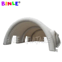 20x10x5m large white inflatable stage cover with doors,inflatable dome building,big inflatable wedding party marquee tent