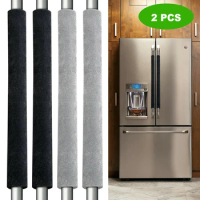 2Pcs Refrigerator Door Handle Cover Kitchen Appliance Decor Fridge Oven Handle Antiskid Door Knob Protector 42x12cm