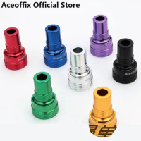 Aceoffix for Brompton folding Bike pedal mounting seat on fork for MKS pedals quick release Holder aluminum alloy after 18 year