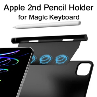 Pencil Holder for Apple Pencil 1st 2nd Generation Holder Compatible with Magic Keyboard Smart Folio Designed for Apple Pencil