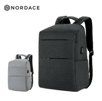 Nordace Nelson -後背包 雙肩包男女百搭通勤背包 側背包 大容量 筆電雙色可選-黑色