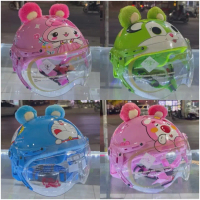 【Mới 2026】 Nón Bảo Hiểm Cho Bé Có Kính AT KIDS Do CTY Tân Việt Á SX, Size 1-8 tuổi, Vật Liệu ABS,EBS