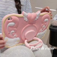 เคส iPad 10 ปีกนางฟ้า ดีไซน์น่ารัก เหมาะสำหรับแท็บเล็ต iPad 10.2 นิ้ว ใหม่ MINI6 และ Air5 และ Pro หญ