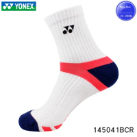 Original 3 Pairs Yonex Badminton Socks Sport LONG Sock Men's Women's Towel Bottom Socks