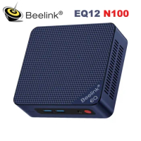 Beelink EQ12 N100 4 Cores i3-N305 8 Cores Mini PC 2.5G LAN Windows DDR5 NVME SSD 8K AV1 Dual 4K HD D