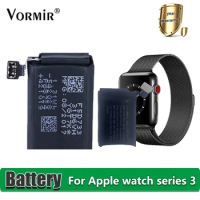Vormir Battery Replacement for Apple Watch Series 3 GPS+LTE 38mm 42mm For iWatch Batteries Repairing Parts A1847 A1848 A1875