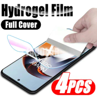 4PCS Screen Gel Protector For Oneplus Ace 2 2v Racing Pro Safety Hydrogel Film For One Plus Ace2 Ace2v One+ Not Tempered Glass