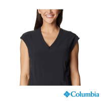Columbia 哥倫比亞 女款-防潑連身背心褲裝-黑色 UAR36160BK / SS23