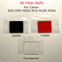 Customized Product For Canon EOS M50 M50II M10 M100 M200 CCD CMOS Image Sensor Infrared IR Filter Refit
