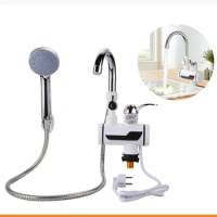 Tankless Hot Water Heater Faucet Shower Instant Electric Tap for Kitchen Heating Instant Faucet for Bathroom