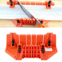 Multi Function Woodworking Saw Ark Clamping Mitre Box 14 inch Miter Case With Backsaw With 4mm Self-tapping Screw