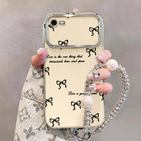 Case HP khusus untuk OPPO A1K，Desain Pita Hitam Full Cover dengan Bingkai Chrome, Anti Jatuh Premium