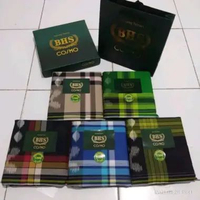 Sarung BHS Cosmo Type Gold Kotak/ Salur