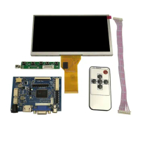 AT070TN90 AT070TN92 AT070TN93 AT070TN94 800*480 LCD LED Display Screen Monitor Panel HDMI+VGA+AV Controller Driver Board