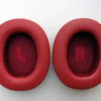 Replacement Earpads Cushion Repair Parts for JBL E55BT Over Ear Headset E55BT Quincy Edition Headphone (Red)