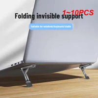 1~10PCS RYRALaptop Stand Universal Mini Desk Stand Invisible Notebook Tablet Mobile Phone Bracket Cooling Pad Laptop Stand