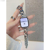新款 Redmi Watch 4 3 Active Realme Watch 3 2 Pro 牛仔鏈金屬錶帶 質感輕奢