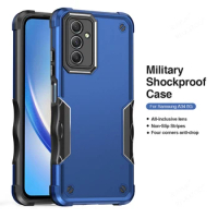 Rugged Shockproof Bumper Light-Armor Case For Samsung Galaxy A14 A24 4G A34 A54 5G Sumsung A 14 24 34 54 Camera Protection Coque