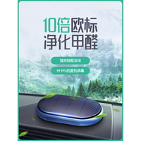 太陽能車用空氣淨化器小米汽車車內除異味去味除甲醛消負離子香薰 NVGG