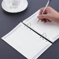 เครื่องเขียน กริด เส้น A5 A6 A7 สิ่งที่ต้องทำ 45 แผ่น เครื่องผูกเกลียว หน้าภายในใบหลวม Binder Inside