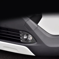 Car Under Front Bumper Fog Light Frame Lamp Shade Grill Cover Bezel For Toyota Corolla Cross L XL XLE 2021 2022 2023 Hybrid