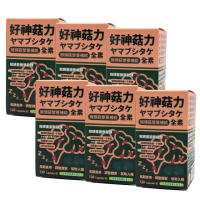 【MQBIO 好神菇力】6瓶720顆(台灣專利猴頭菇萃取、幫助入睡胺酪酸GABA、猴頭菇菌絲體、洋甘菊萃取精華)