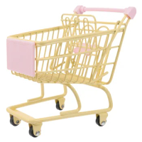 Shopping Shopping Shopping Wheelbarrow Shopping Trolley Supermarket Wheels With Small Dollhouse Metal Folding Kids