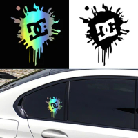 G202 Car Stickers Ken Block DC Ink Logo Car Motorcycles Decoration Waterproof 3D Reflective Car Styling Custom Sticker