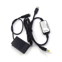 EN-EL22 Dummy Battery EP-5E DC Coupler+USB Type C Charger Cable for Nikon 1 J4 S2 1J4 1S2 Camera