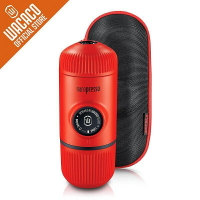 （咖啡用品與配件）Wacaco Nanopresso 便攜式濃縮咖啡機, 手動咖啡機, 適合旅行和工作 ,18bar壓