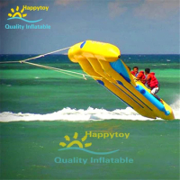 Inflatable rowing paddle Boat Inflatable Flying Fish Banana Boat for Sale