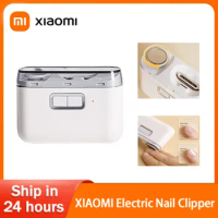 XIAOMI Mijia Original Electric Nail Clipper with Light Rechargeble Automatic 2 in 1 Nail Trimmer Polishing Nail Grinding Care
