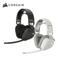 CORSAIR 海盜船 HS80 MAX 無線耳機麥克風(消光灰/雪貂白)