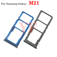 SIM Card Tray Slot For Samsung Galaxy M21 M23 M33 M53 Sim Card Slot Tray Holder Sim Card Reader Socket
