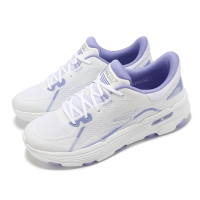 Skechers 慢跑鞋 Go Run 7-Interval 女鞋 白 紫 輕量 回彈 運動鞋 129336WLV