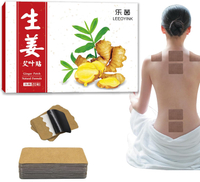 (80 Patches) Ginger Patch Natural Herbal Hot Patches for Back Shoulder Knee Joint and Muscle Support