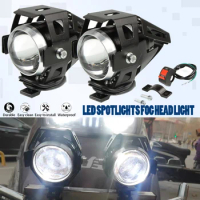 For Honda CB1000 CB1000R CB1100 CB125F CB125R CB1300 X4 CB150R Motorcycle Parts U5 Headlamp Spotlights Fog Spot Head Lights Lamp